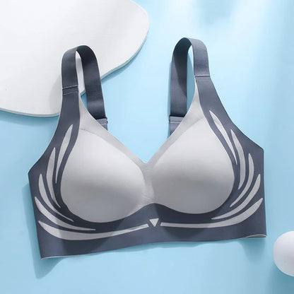😍🔥Suhana™ London-Paris Premium Designer Edition Anti-Sagging Mega Lift Padded Wireless Bra🥰🔥 ( PACK OF 3 )