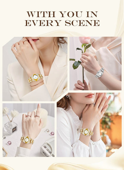 Suhana™ 💸 Royal Edition💸😍 Women’s Luxurious Limited Rhinestone TimePiece Quartz Watch🔥 ⭐