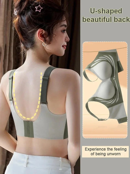 😍🔥Suhana™ London-Paris Premium Designer Edition Anti-Sagging Mega Lift Padded Wireless Bra🥰🔥 ( PACK OF 3 )