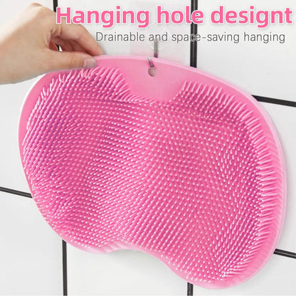 Silicone Shower Foot Scrubber Mat